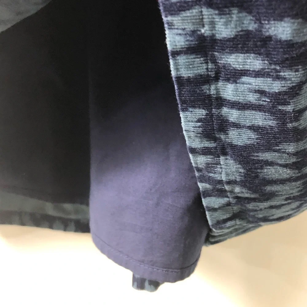 NEW WITH TAGS Baby Gap Girls Blue & Gray Corduroy Long Sleeve Dress Size 4